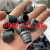 Đầu bịt ống thép hộp phi 16mm, nút bịt cao su bịt nhựa