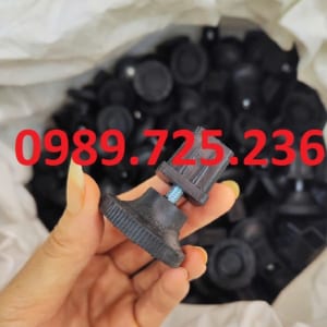 Bộ chân tăng chỉnh chiều cao vuông 25x25mm ren M8