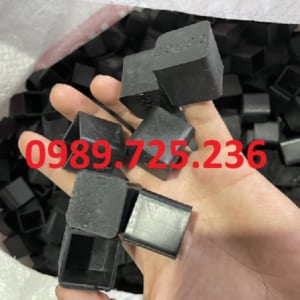 đầu bịt ống thép hộp vuông 20x20mm, nút bịt cao su bịt nhựa