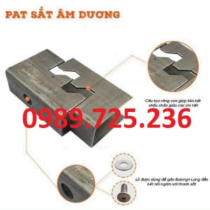 Pát sắt âm dương 20x40, pát sắt âm dương